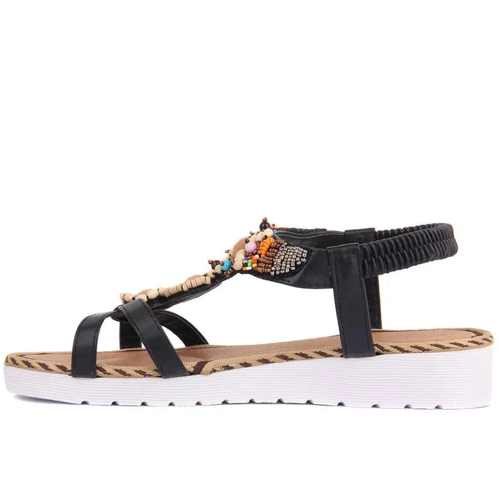 Guja-Noir Sandales Femme