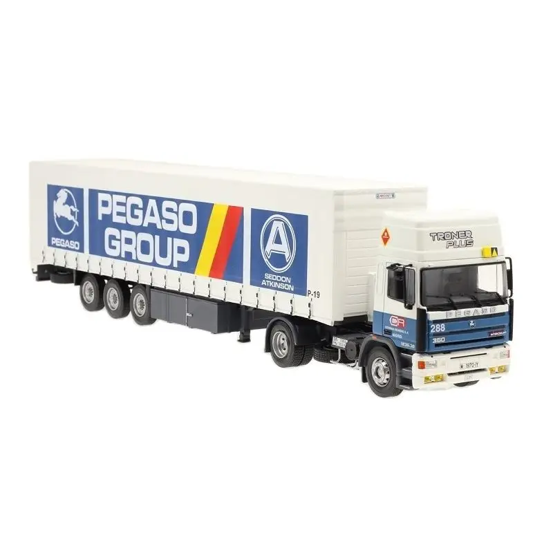 Salvat, Camión PEGASO Troner Plus 1988, Escala 1:43, Miniatura Diecast Coleccionable, Colección Camiones y Autobuses Españoles sin Fascículo, Nuevo en su Blister Embalaje Original, Fiel Reproducción Gran Calidad