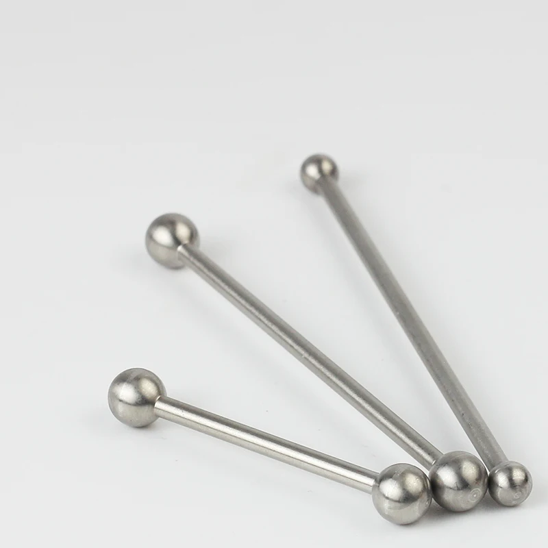 CNC machined stainless steel Double-ball rod for socket joint for stop motion armature or rig