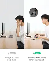 3.5mm Audio Extension Cable with Microphone #3