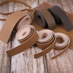 Tira de couro micro fibra para diy artesanato bolsa alças saco decoração jóias acessórios marrom café cor tiras couro cinto