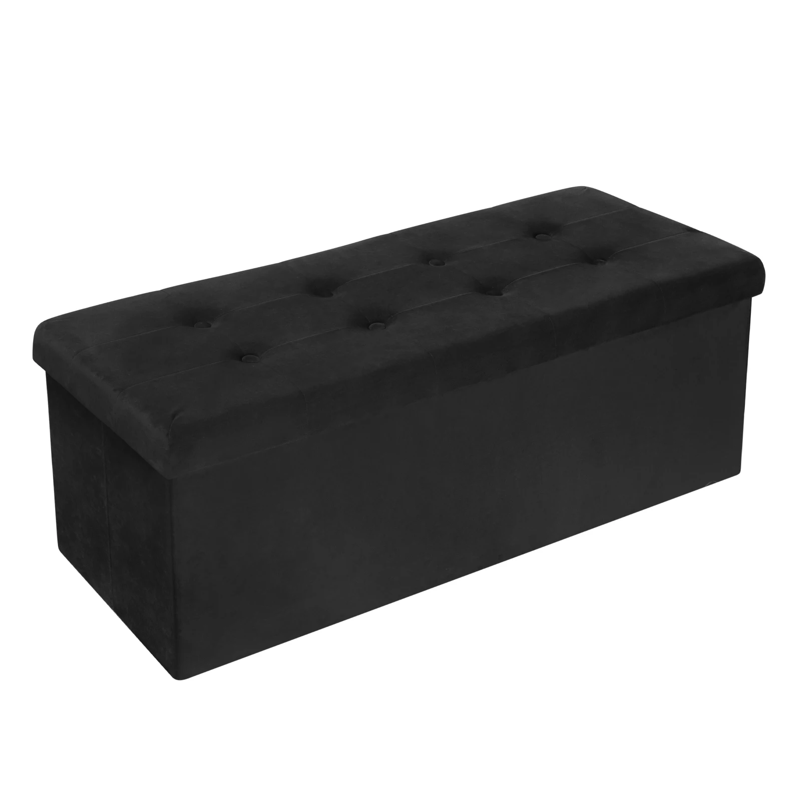 1Pc Opvouwbare Kruk Home Ottoman Seat Bankje Kist Met Opbergruimte Organizer Box Woonkamer Meubilair