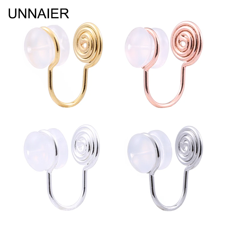 Women's Silicone Mosquito Coil Without Ear Hole Clip Ear Clip Accessories Converter Is Suitable For Diy To Change Earrings