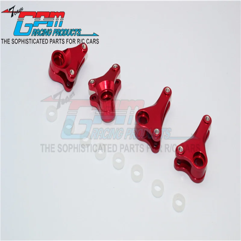 GPM ALLOY FRONT+REAR ROCKER ARM - 4PCS SET FOR TRAXXAS 1/16 MINI E-REVO/MINI SLASH/MINI RALLY UPGRADE