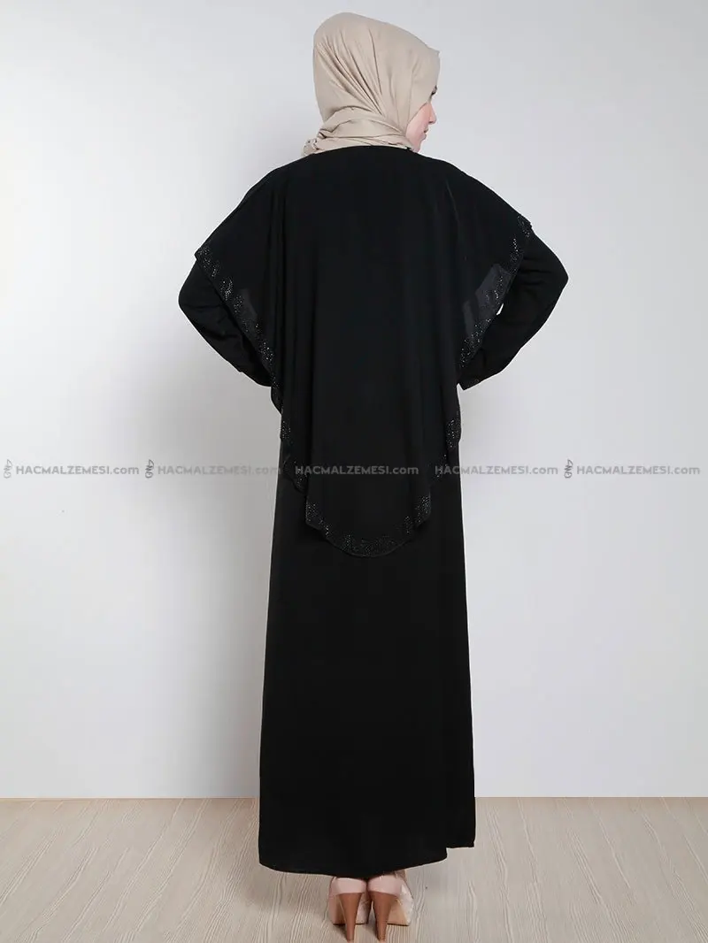 Muslim Fashion Muslim Abaya With Cape Madina Silky Soft Ladies Stony Turkey Luxury Ferace Arab Turkey High Quality Elegant Women