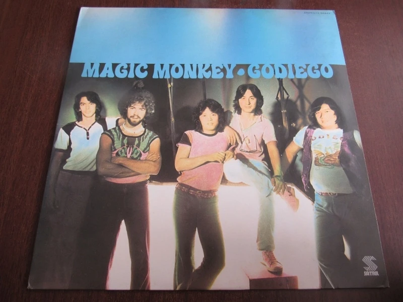 Old 12 inch 30cm Vinyl Records LP Disc Movie Soundtrack Godiego Magic Monkey Classic Music Songs Used