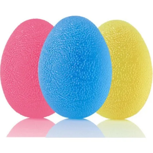 Suling Silicone Hand Exercise Ball Egg Type Set of 3