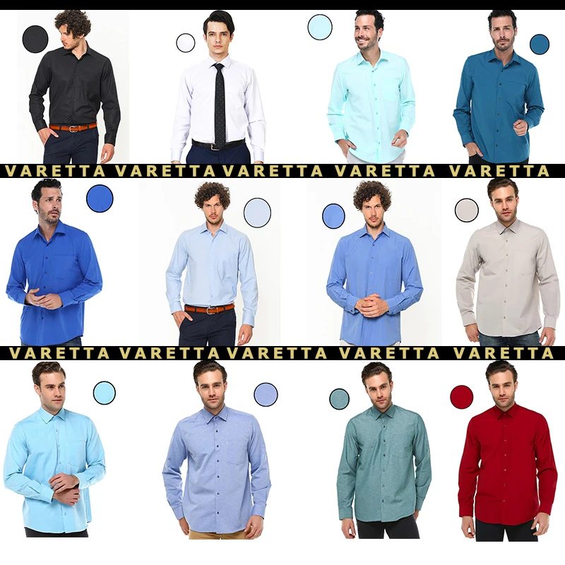 Solid Mens Shirts Long SLeeve Cotton Casual Light Blue Shirts For Men New Turn Down Slim Causal Shirts High Quality shirts 2021