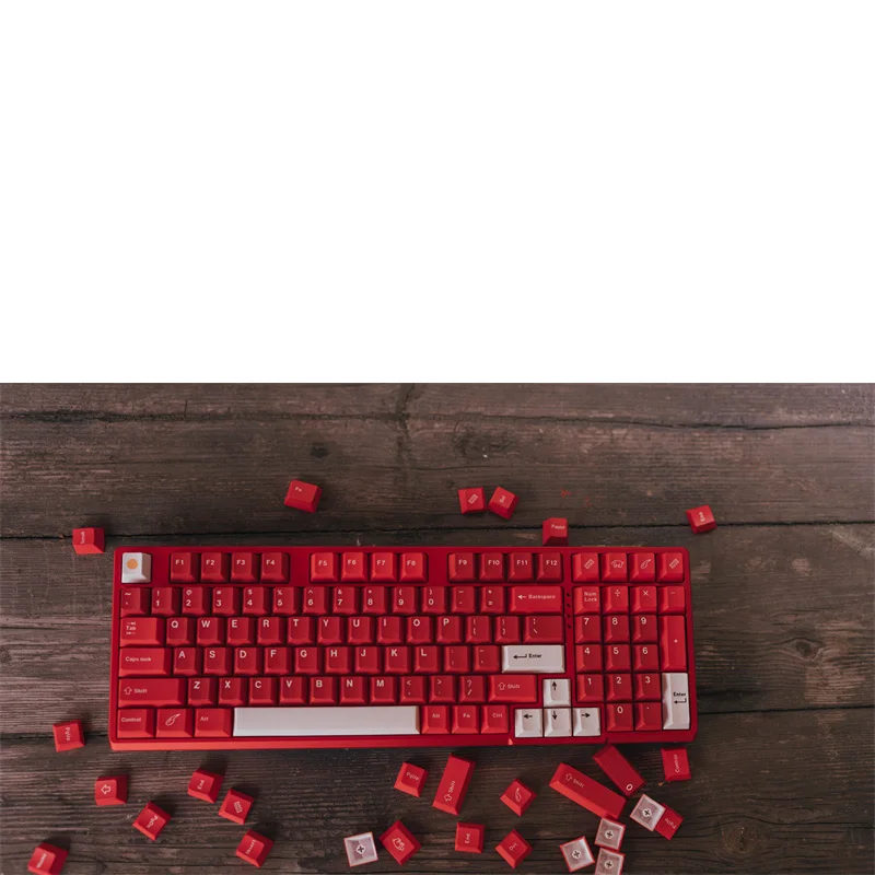 

129 Keys GMK Jamon Keycaps Cherry Profile PBT 5-sided Dye Sublimation Mechanical Keyboard Keycap For MX Switch 61/64/68/87