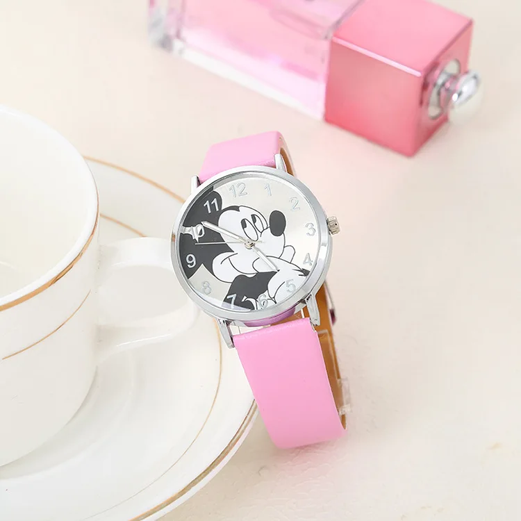 Montre Disney Mickey de haute qualité |   Montre à quartz décontractée/habillée en acier inoxydable |   Cadeau unisexe pour montre femme et homme