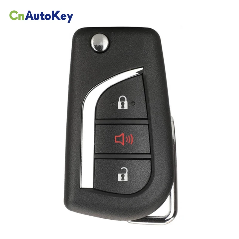 CN007268 Aftermarket For Toyota Hilux 2015+ Flip Remote Key 433MHz 8A Chip FCC: BA2TA 89070-0KB40