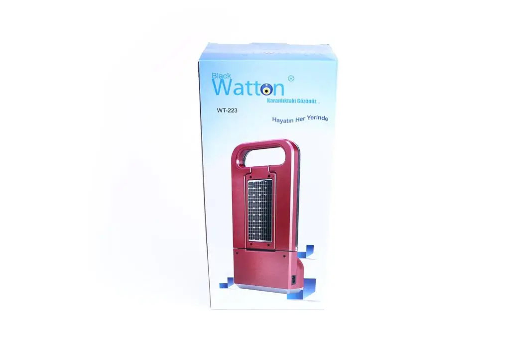 Watton WT-223 Solar Powered Rechargeable Searchlight