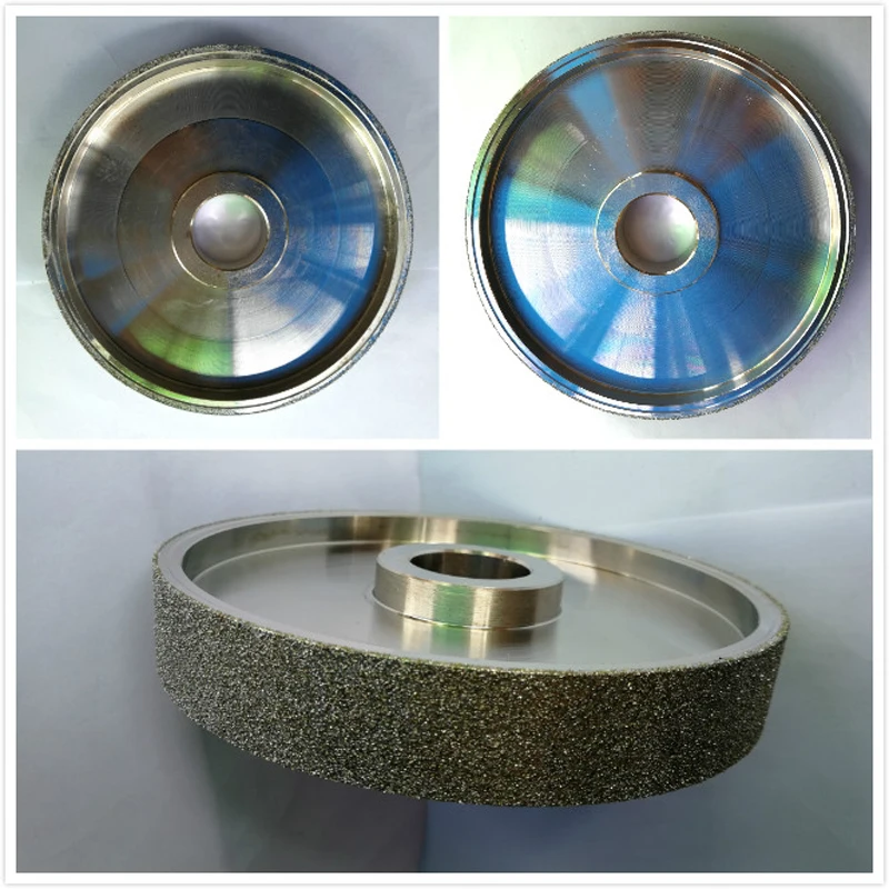 Slijpschijf Diamant Platte Vormige Grinder Diameter 6 Inch 150mmx25x32mm Voor Metaal Steen Polijsten 80/180/240/600/800/1000Grit