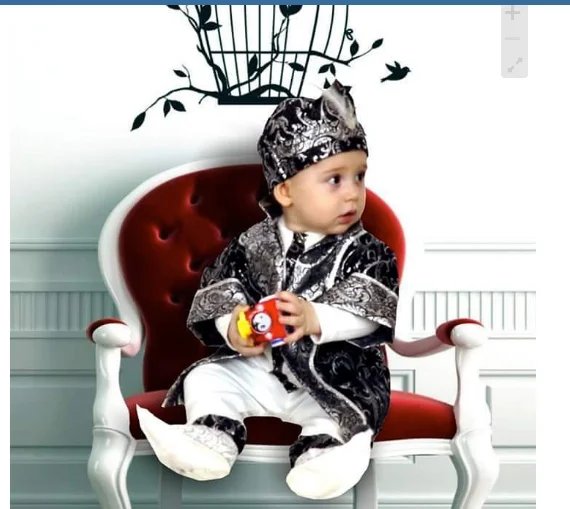 MALE BABY PRINCE MEVLÜT AND SUNNAH ATTIRE SPECIAL DAY TOOL NEWBORN MEVLÜT KIT Male Baby Mevlüt Team Prince Mevlüt