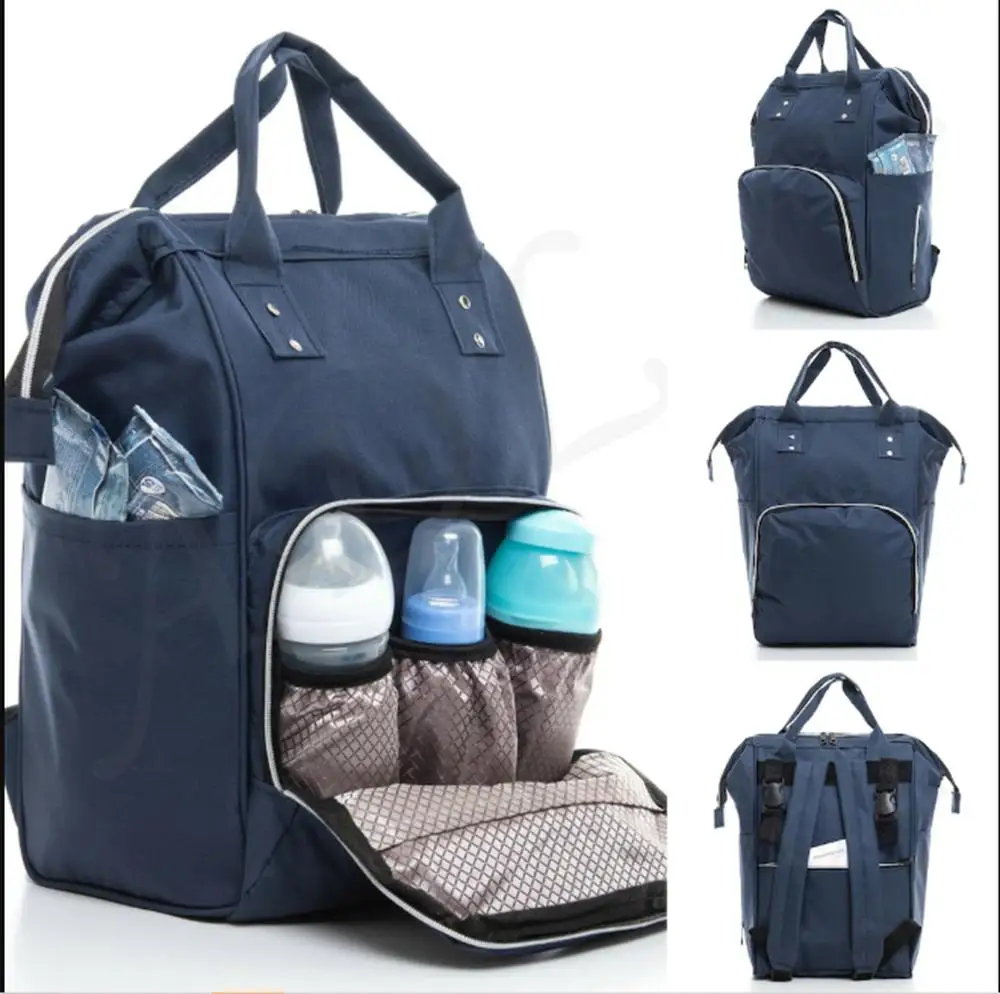 Newborn Backpack Bag Mummy Large Capacity Bag Mom Baby Multi-function Waterproof Outdoor Travel Diaper Bags For Baby Care 2021