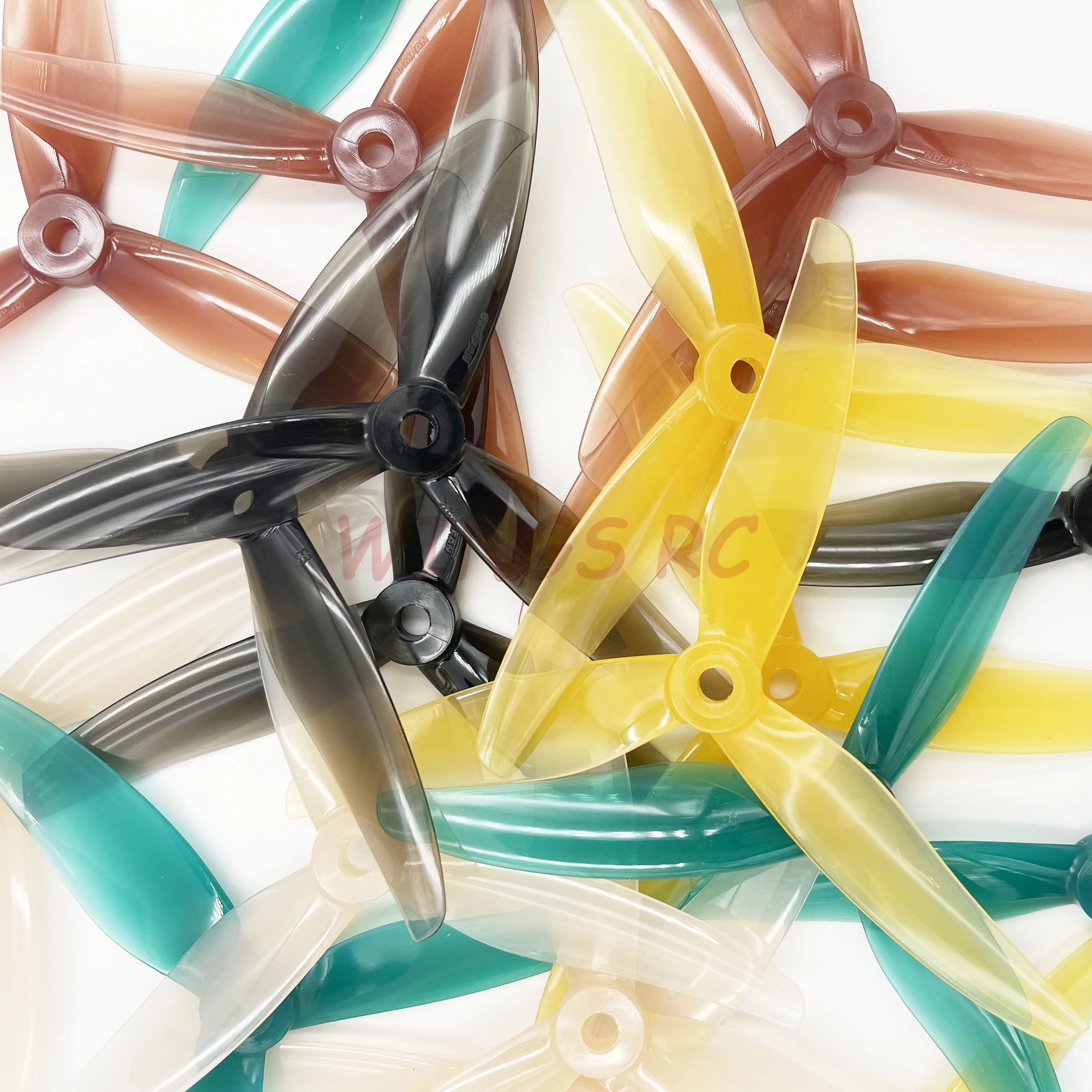 24pcs/12pairs Gemfan Freestyle 3S 3 Blade Propellers F3 F3S Freestyle 3 5133 5.1x3x3 PC Props for FPV Freestyle RC Drone
