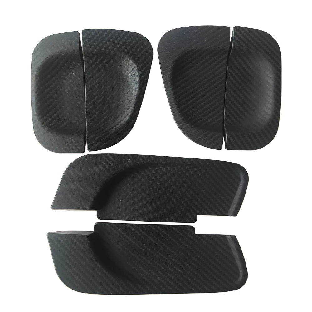 Door handle Protector for Toyota Hiace 200 series 2013-2023 Door Handle Cover Carbon Fiber Pattern 6P Hiace accessories