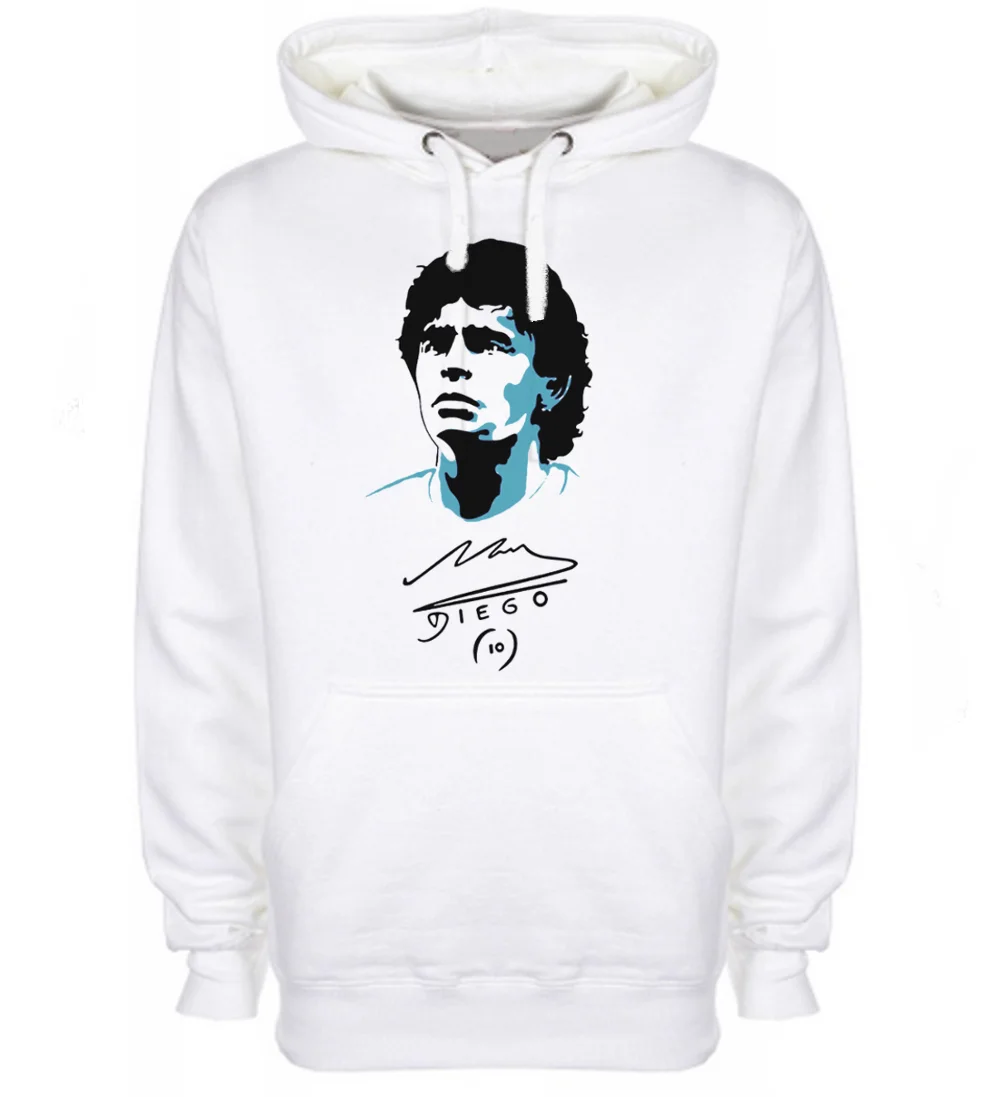 Sudadera DIEGO MARADONA DIOS FUTBOL ARGENTINA Impresion Premium 300 grs