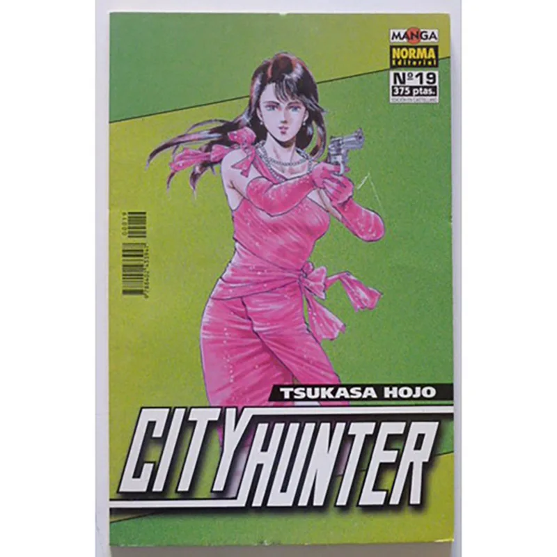 CITY HUNTER #19, COMIC sleeve, NORMA ED. SHONEN, 1995, author Tsukasa Hojo,