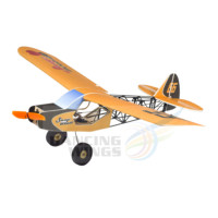 New PP Foam RC Airplane Model 600mm Savage Bobber Fixed Wing Indoor/Outdoor Slow Flying  Remote Control Unassembled KIT Version