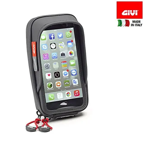 Givi motorcycle handlebar S957B stand, for iPhone and Galaxy phones, waterproof, with parasol, motorcycle biker