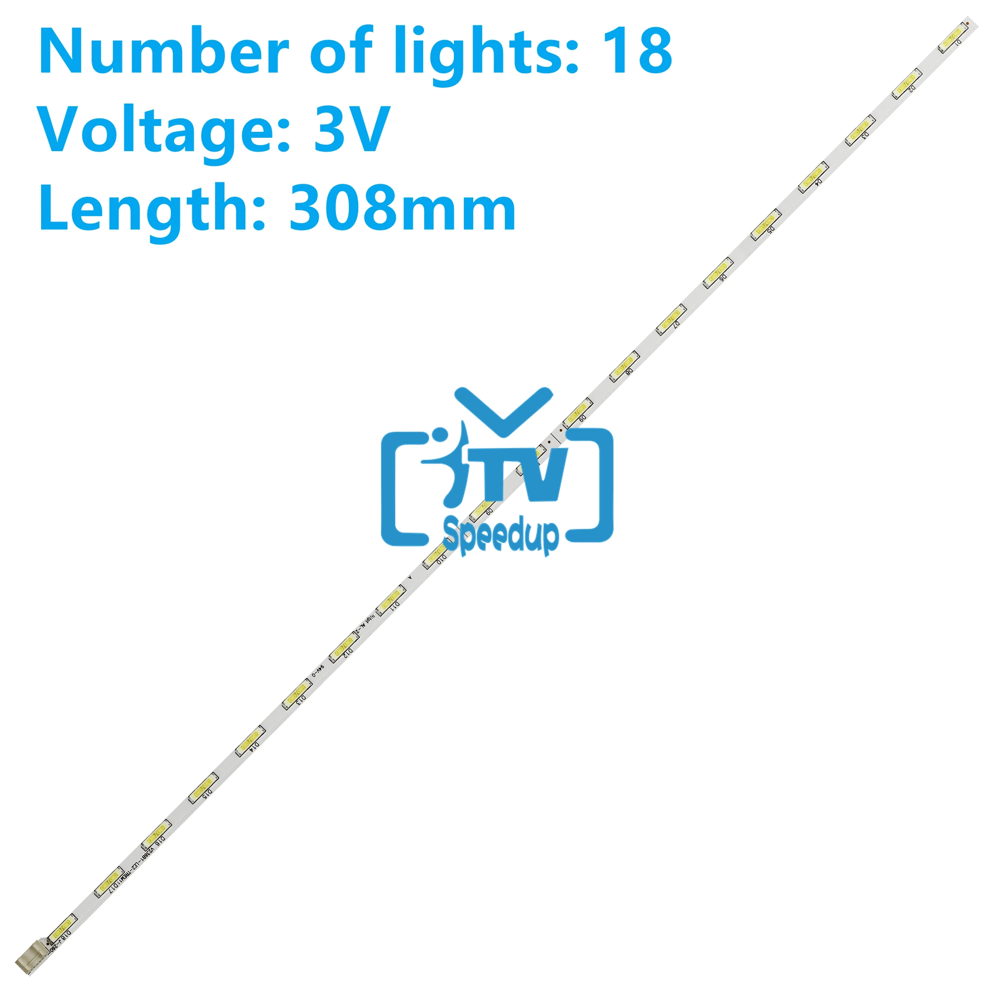 10pcs LED bar for 24LB450U TH-24A403DX T24D310EX 24MT45D 24MT40D 24MT49U 24E510E 24LB451B UN24H4500