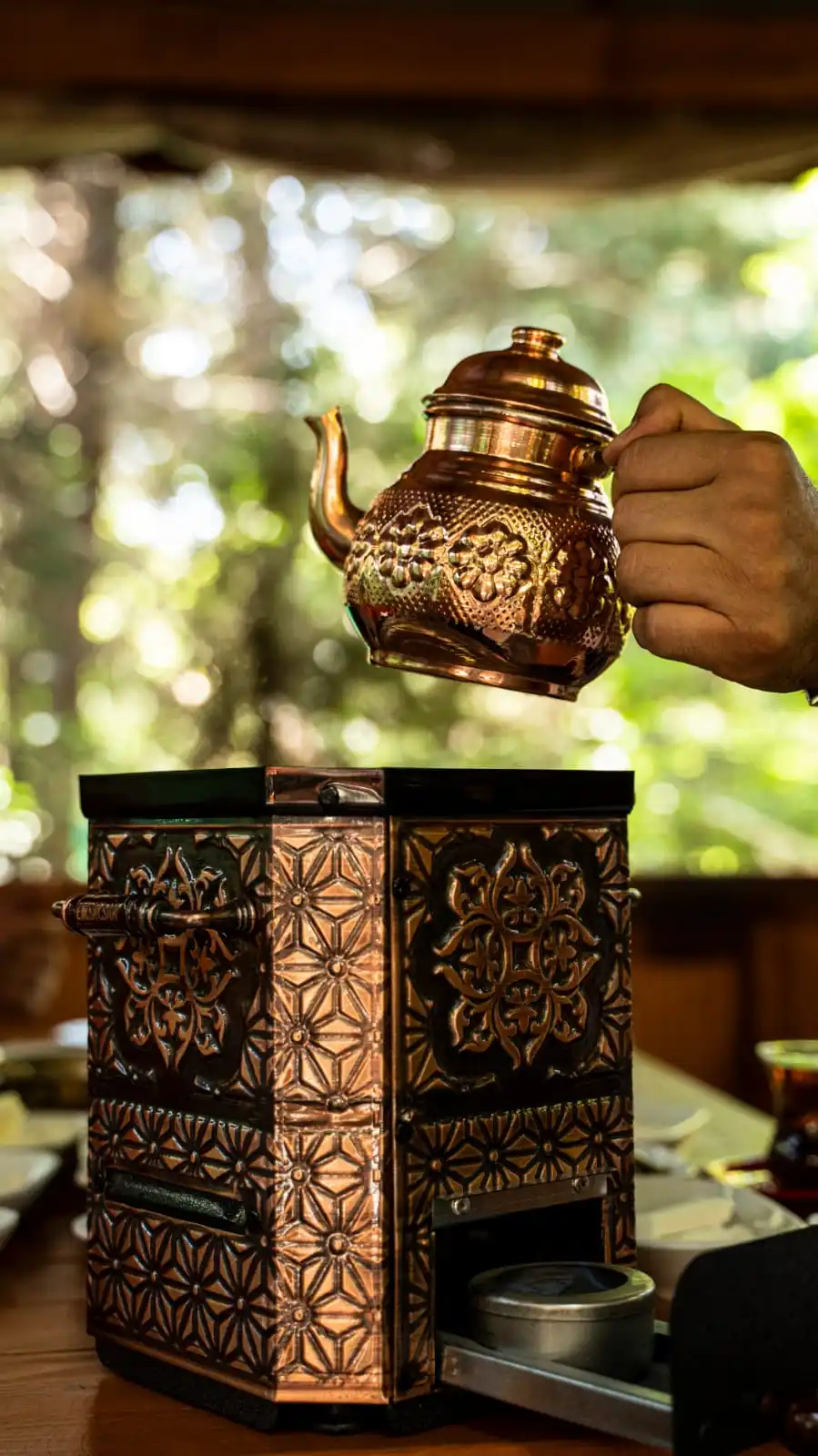 KUTLU 구리 차 기계