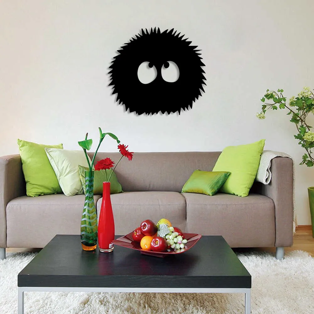 Sad Hedgehog Character Wall Room Home Accessory Wooden Table 50x44cm