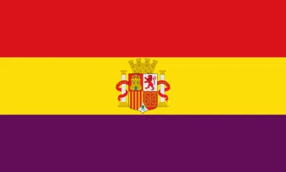 BANDERA CALIDAD NACIONAL DE República Española 150x90cm - Tela De Alta calidad Envió Gratis