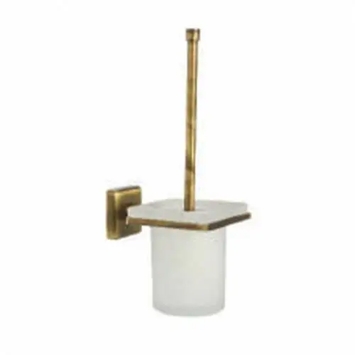 Traditional Handmade Home Hotel Bar and Luxury Restorant Design Bathroom Color Columbine Toliet Brush Antique Color Assembled