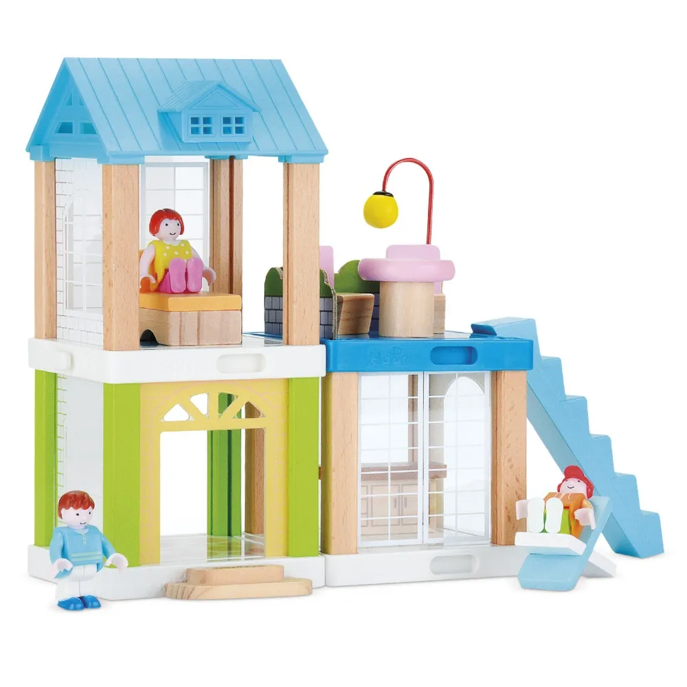 Modular House 37 PCs Woomax, dollhouses toy, Doll House, doll house play, doll toy, Doll House dollhouse, doll house toy, doll House for riding