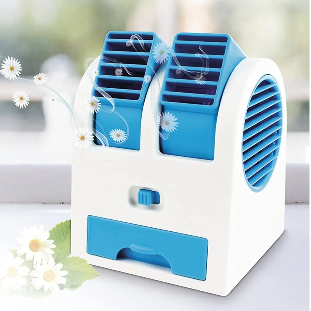 USB air conditioning, air cooler air freshener Mini portable fan mobile air conditioning random color (mode