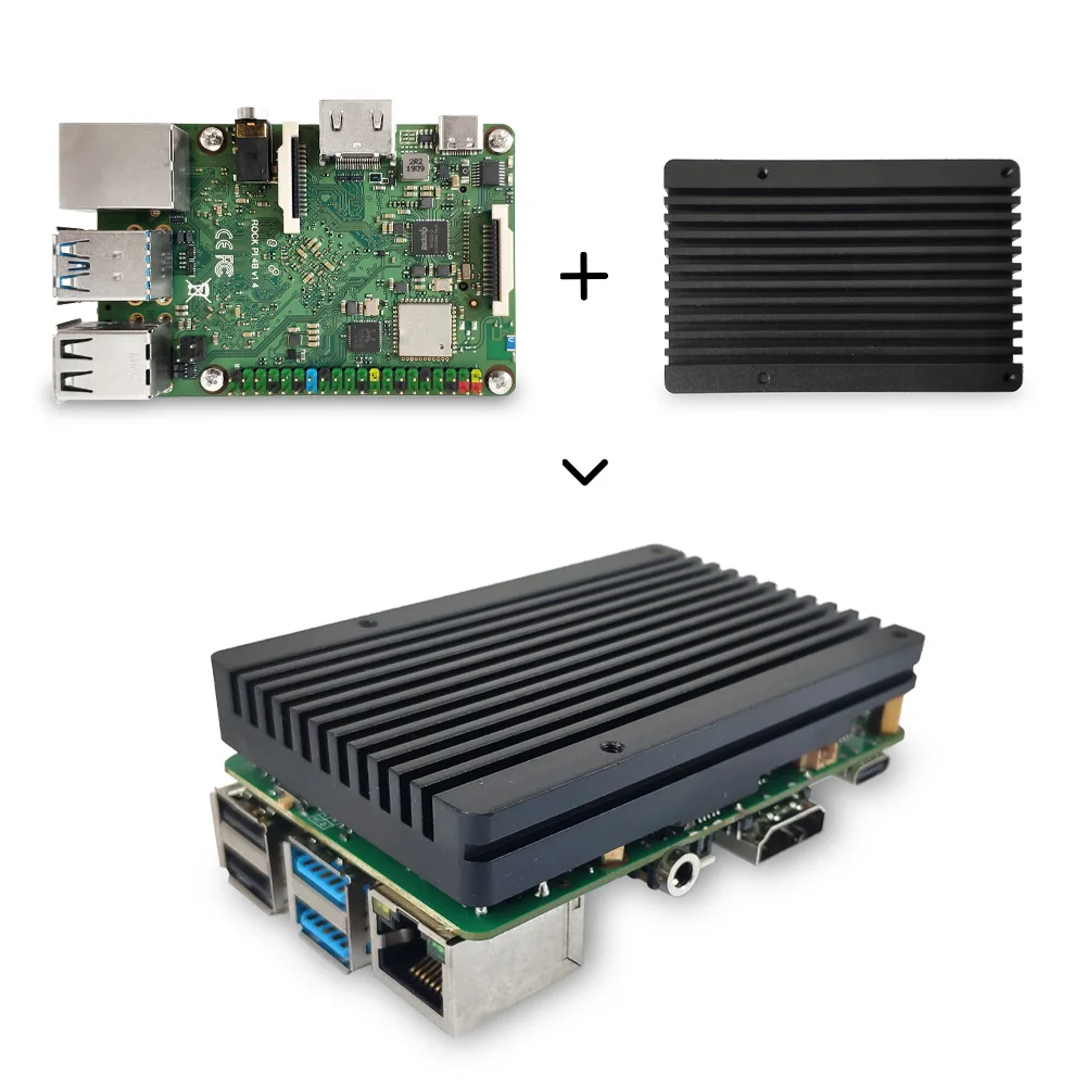 Radiator dla Rock Pi 4A lub Rock Pi 4B