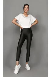 Sea Women 'S High Waist Rallying Bright Disco Leggings Eşisiz Design You with Weaker and Sexy Show