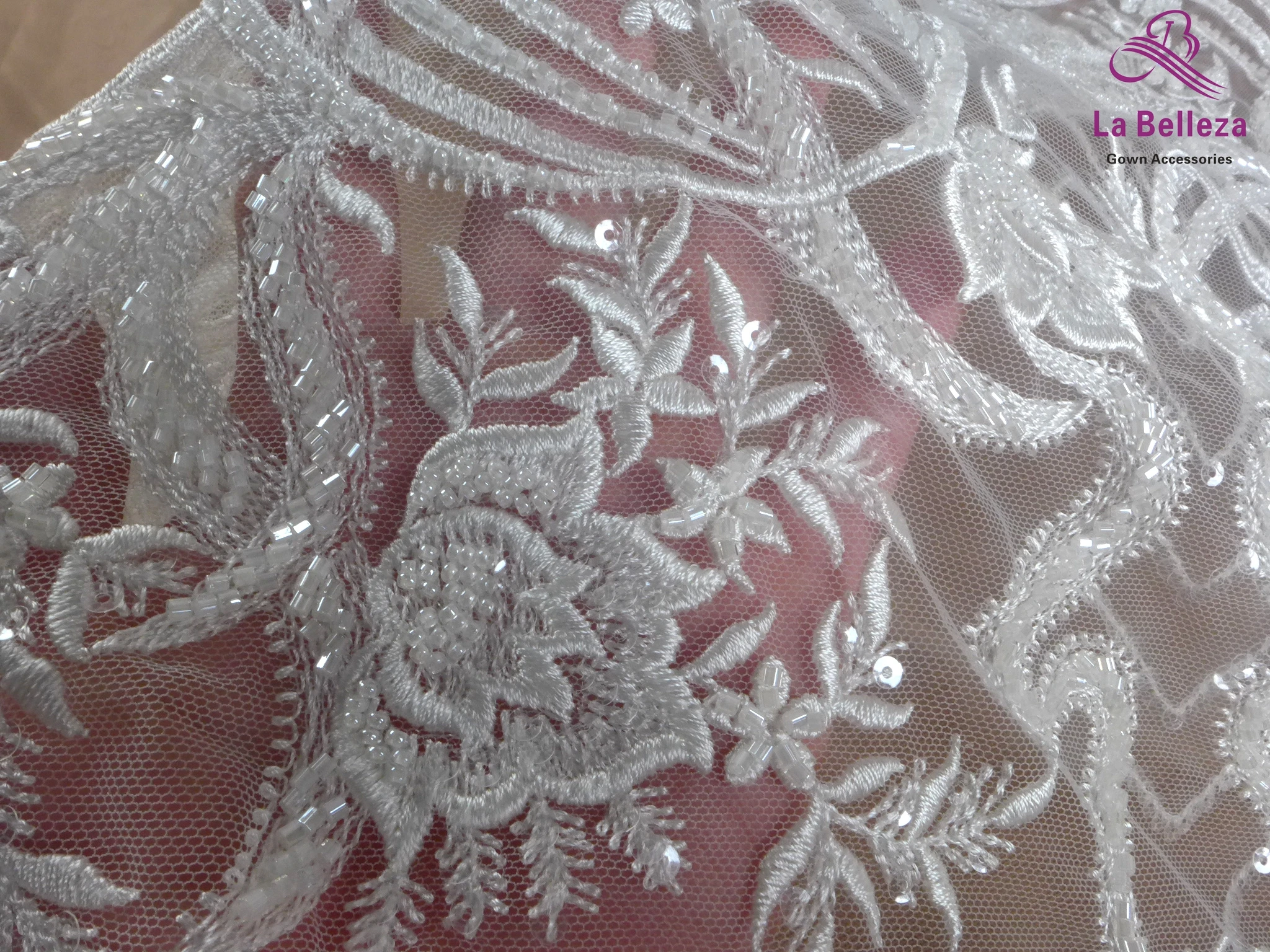 

2021 new Ivory wedding lace fabric,off white sequins beaded lace,wedding gown lace,High patterns,sequins lace fabric 1 yard