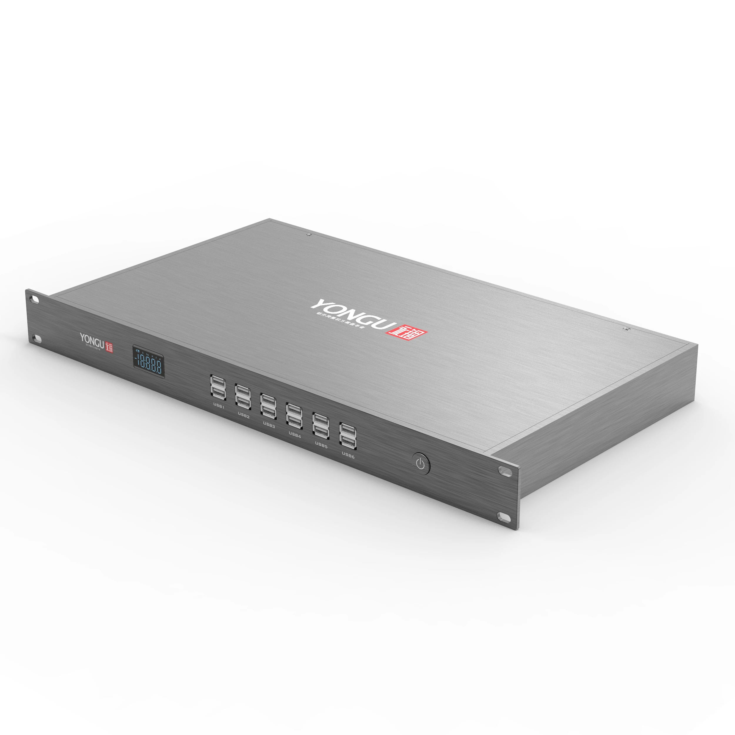 19 inch 1u rack mount chassis rackmount chassis server case DIY audio chassis Aluminum custom chassis