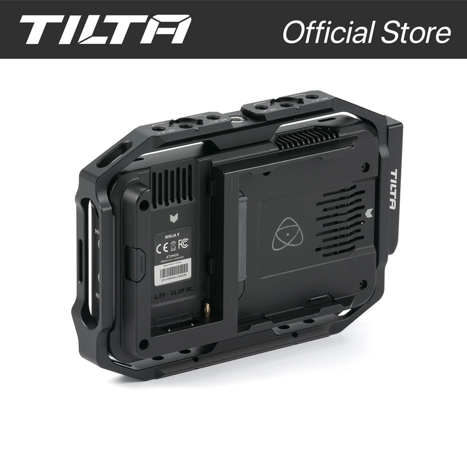 TILTA Atomos Ninja V ブラック モニターケージ
