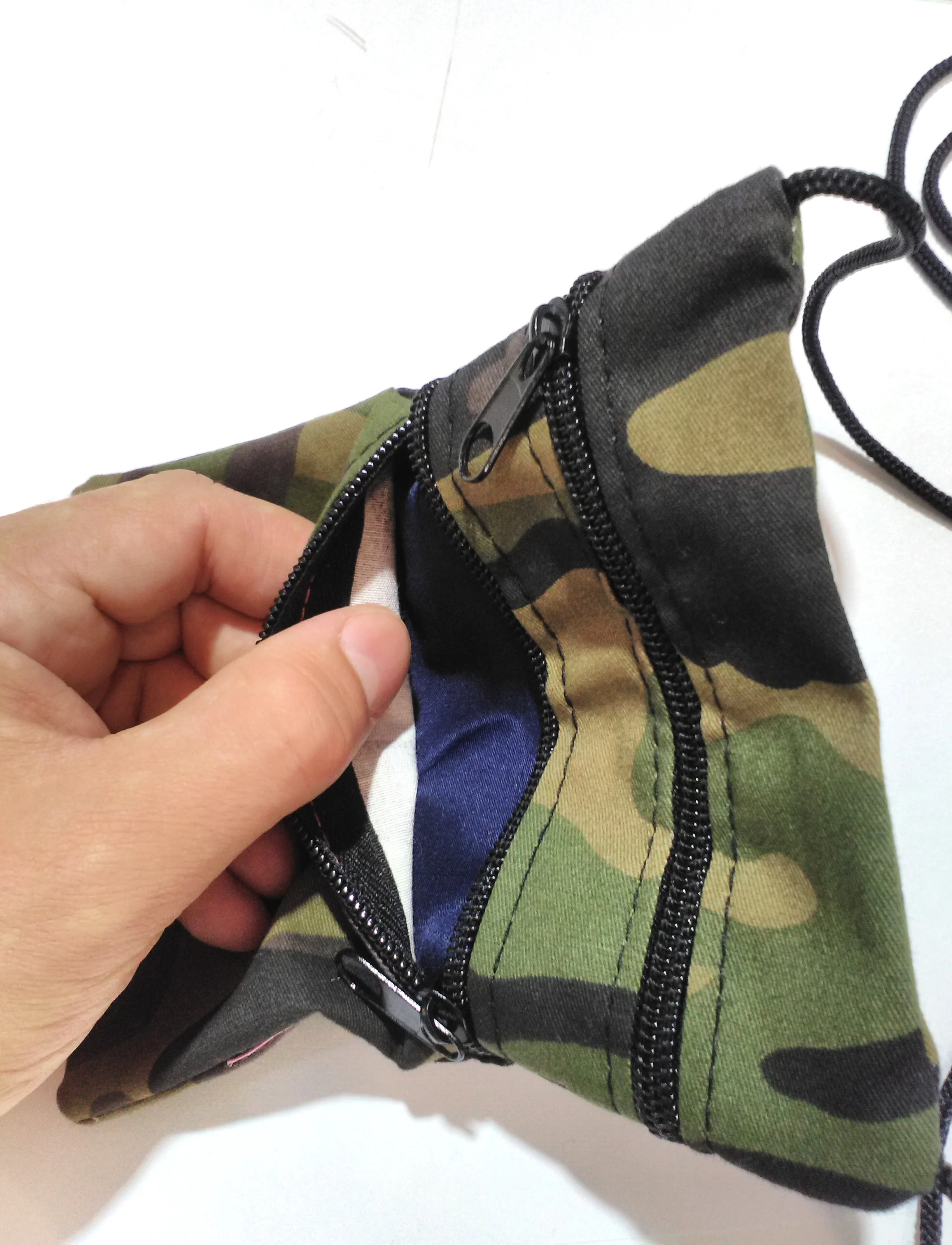 Männer camouflage Frauen Passport Tasche Hals Hängen Reisepass Abdeckung Brieftasche ID Halter Lagerung Geld Tasche soldat Heißer Verkauf