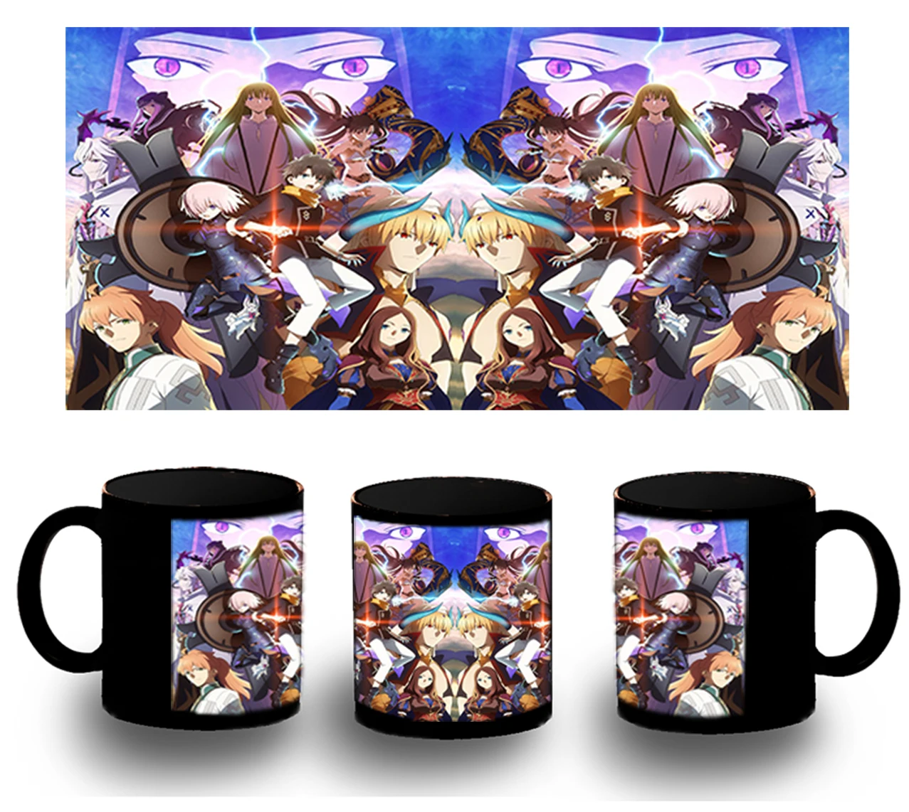 CUP FULLY black FATE GRAND ORDER BABYLON black mug