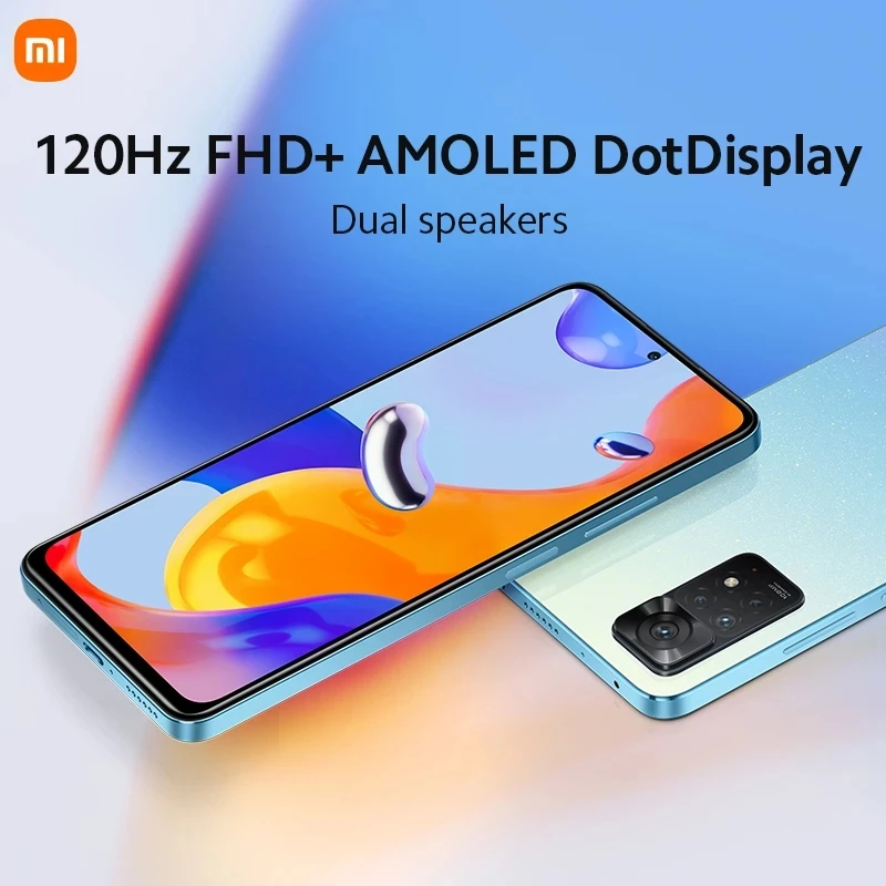 Xiaomi versión Global Redmi Note 11 Pro 108MP cámara principal 67W carga rápida NFC MTK Helio G96 120Hz pantalla AMOLED