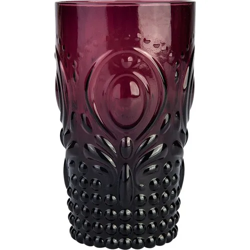 WONDERFUL FABULOUS Karaca Camila Purple Soft Drink Glass   QUALITY FREE SHIPPING WITH BEVERAGES AND BEVERAGES