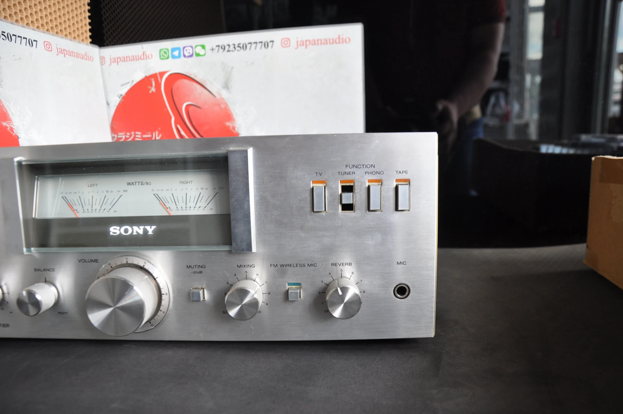 Sony Ta-313 made in Japan fully serviceable without mileage