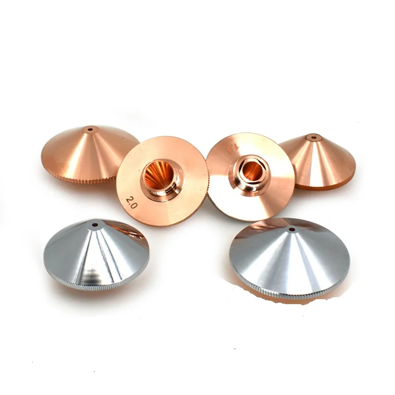 Laser Nozzle Single Layer /Double Layers Dia.32mm Caliber 0.8 - 5.0mm for Fiber Laser conusmables wholesale