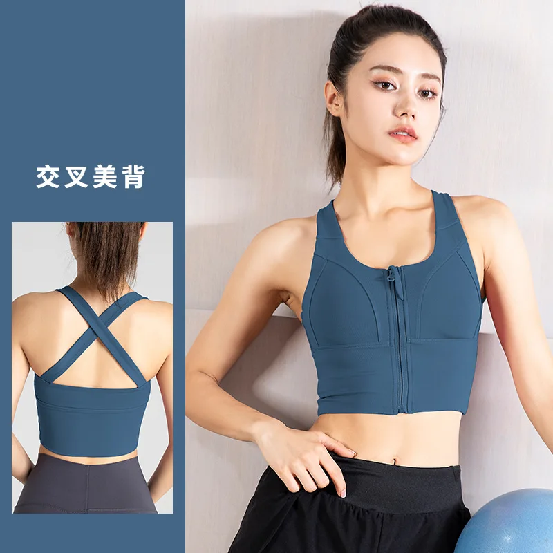 Yoga Sport Top with Zipper Women Workout Gym Top 2022 Fitness Shirt Sports T-shirt Vest Deportivo Mujer Femme White Black Pink