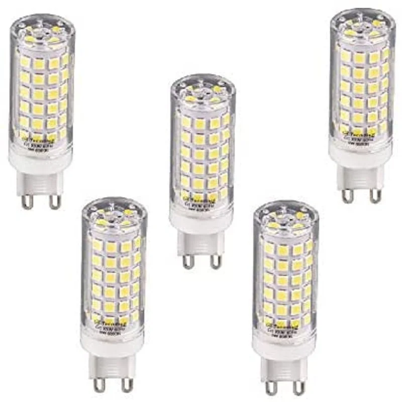 LED light G9 6000K cool light 9W 720 LM (5 pcs) [energy efficiency class A +]