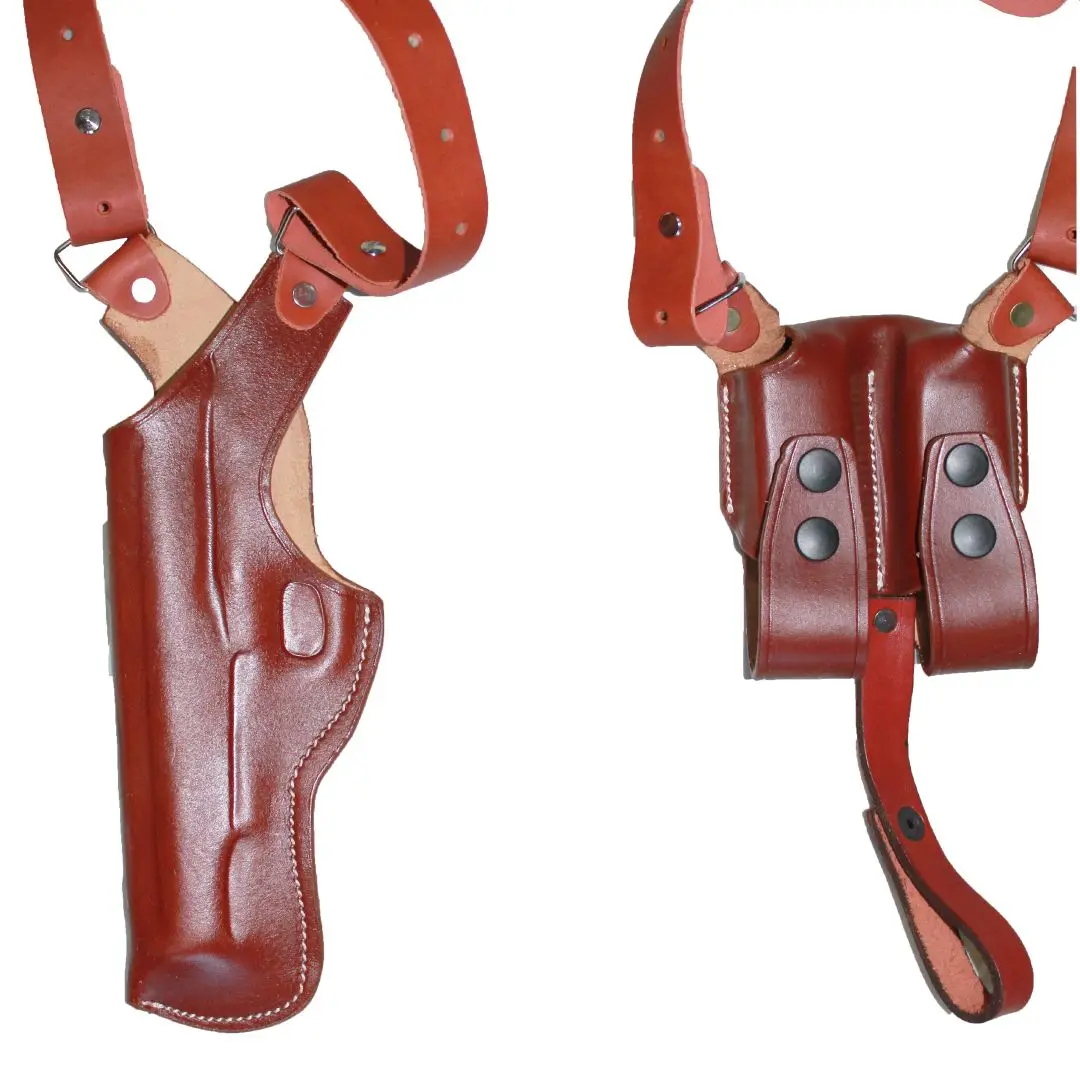 YT HOBBY For S & W M & P 2.0 Full Size Vertical Shoulder Holster With Magazine Real Leather Underarm Pistol Gun Gun