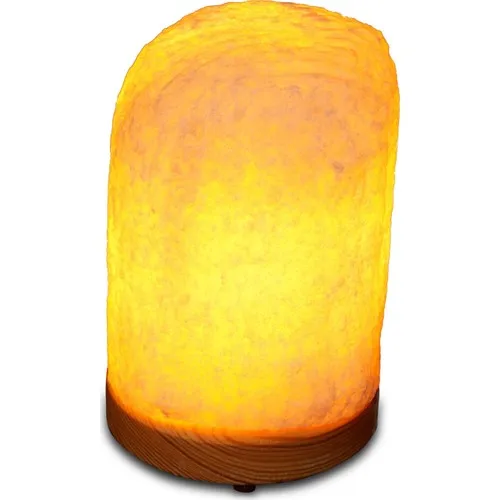 

Rock Salt Lamp 6 Kg + Mill with Custom Ceramic Knife Mill