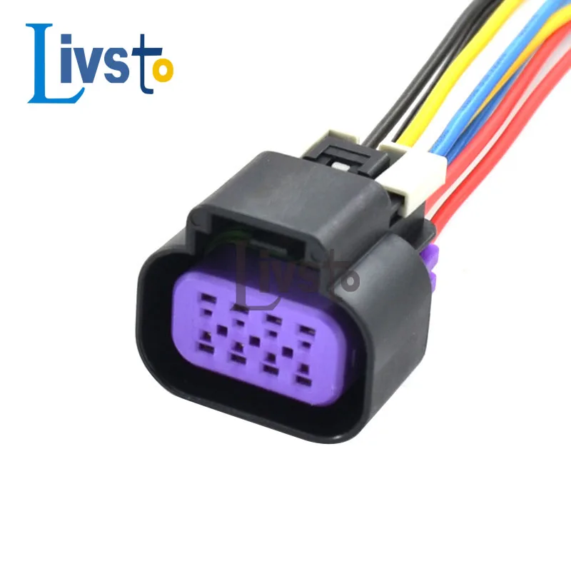 1 set di 8 pin 15326835 Delphi Automotive Luce di marcia diurna DRL Connettore cablaggio automatico Presa fendinebbia per BUICK Chevrolet