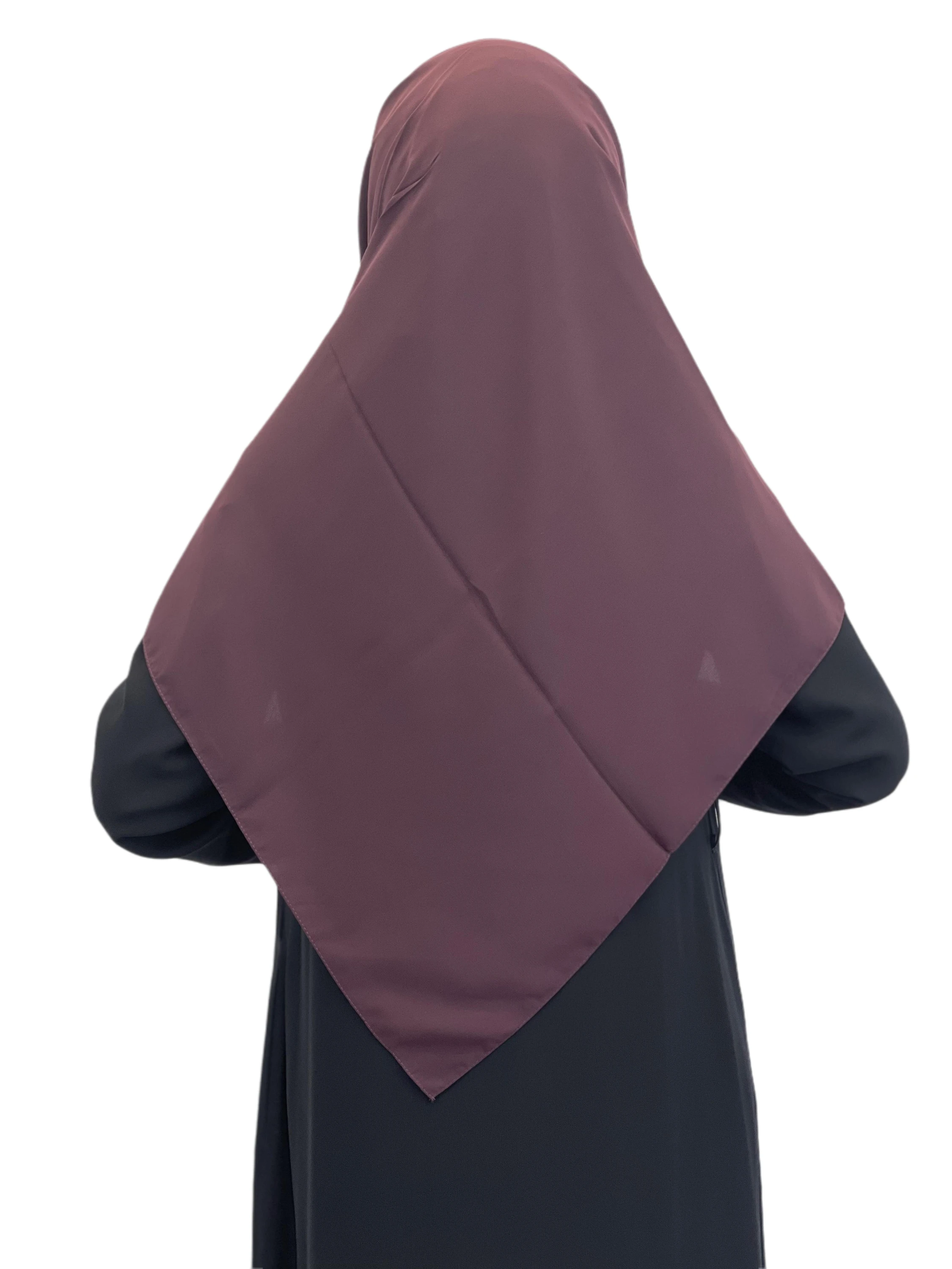 Hijab de luxe en soie, foulard pour femmes, écharpe douce et infroissable, spécialement conçu pour les musulmans, en vente