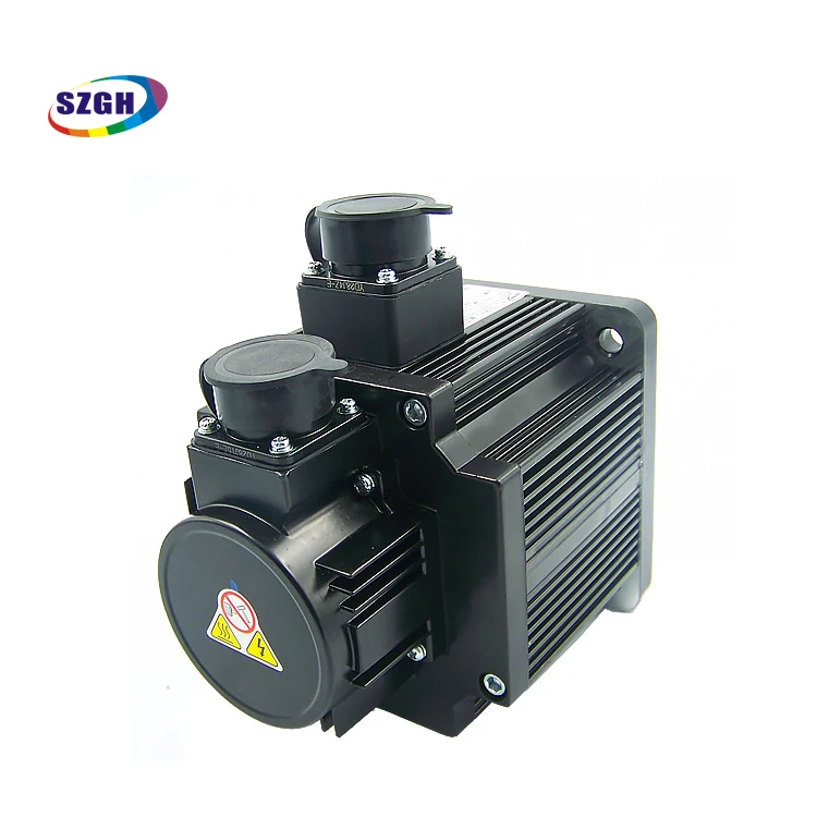 Servomotor de CA de alta precisión, 2,3 kW, 15Nm, 2300w, con freno para solución CNC, codificador Tamagawa